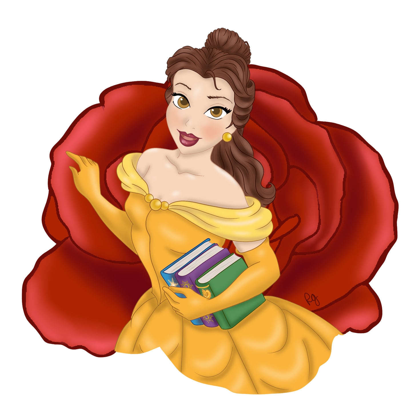Sticker- Disney Princess Series