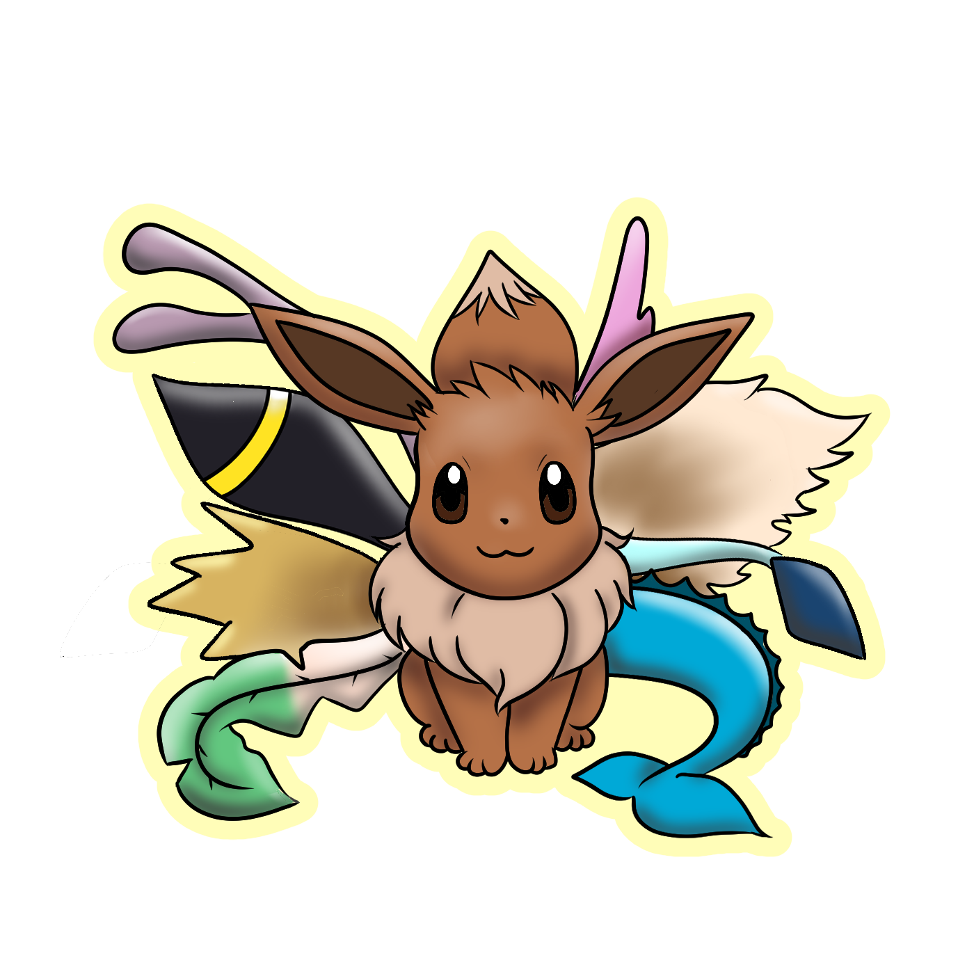 Sticker- Pokemon Series
