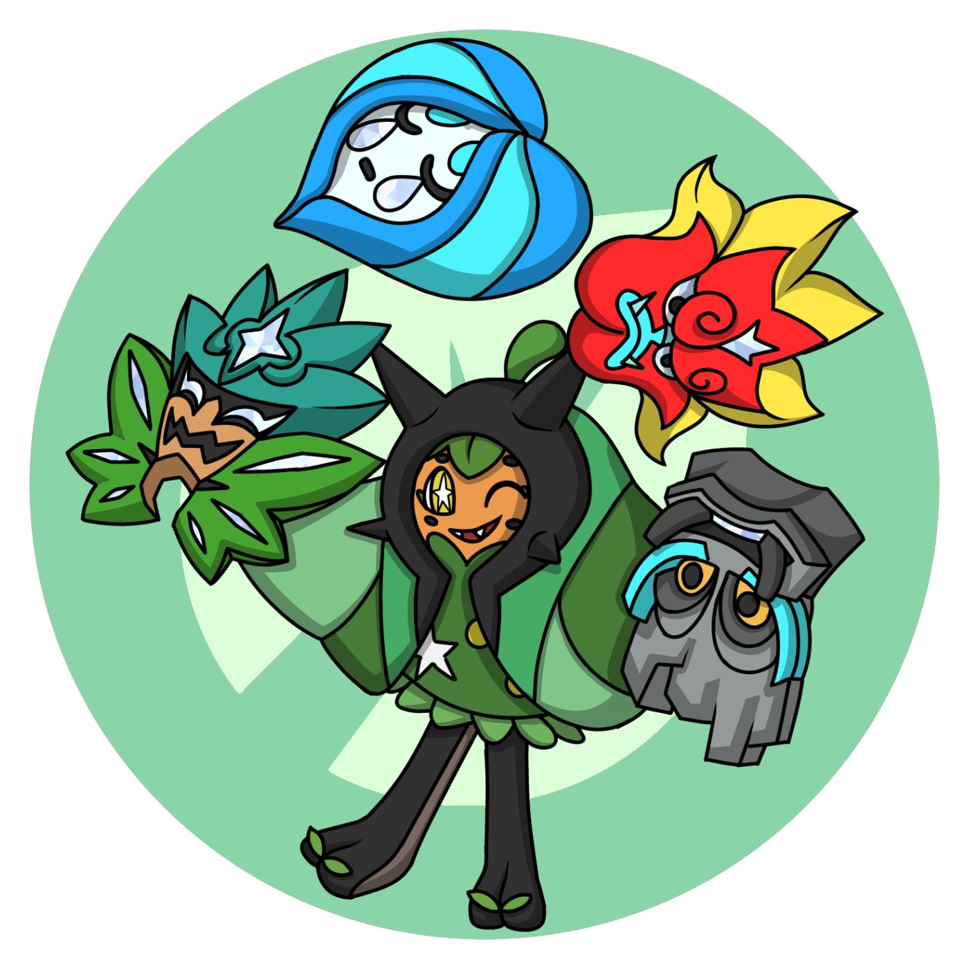 Sticker- Pokemon Series