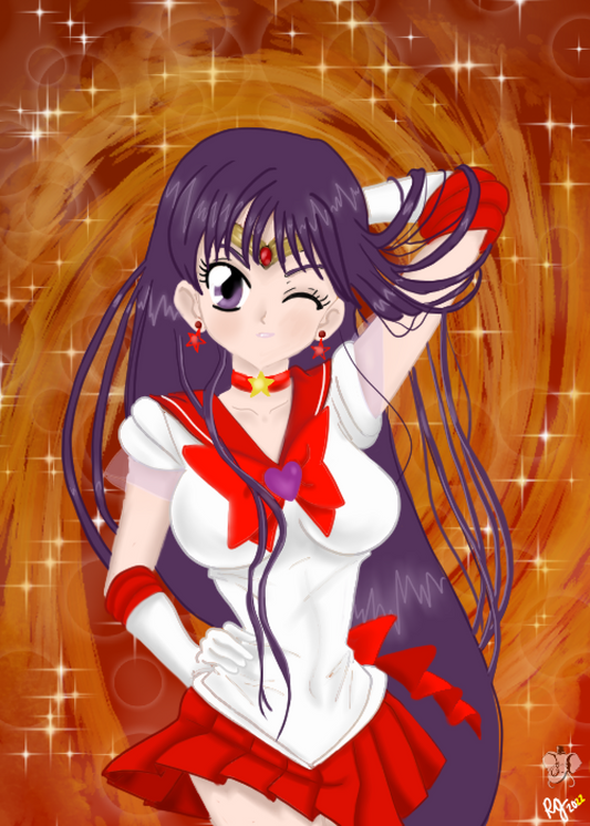 Sailor Mars Print