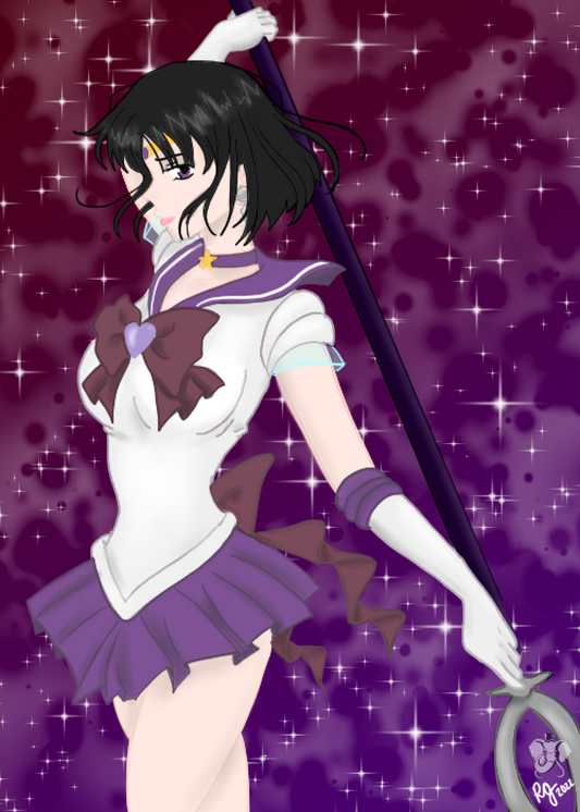 Sailor Saturn Print