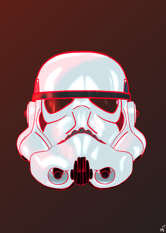 Storm Trooper Digital Print