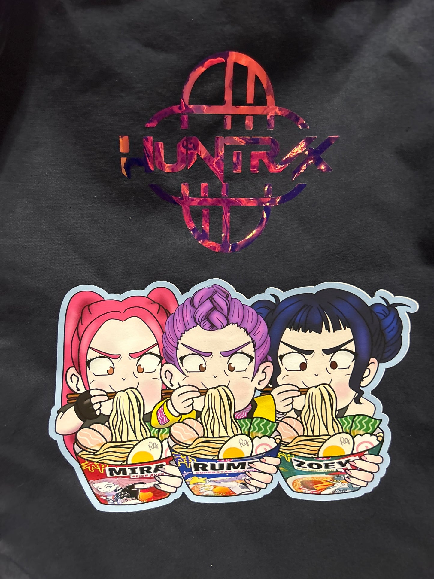 Graphic Drawstring Backpack