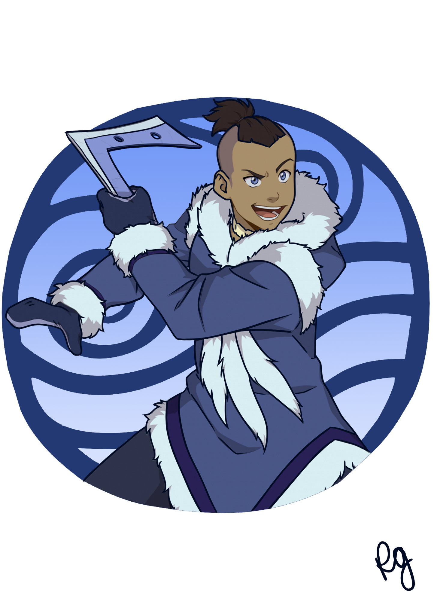 Sokka Digital Print