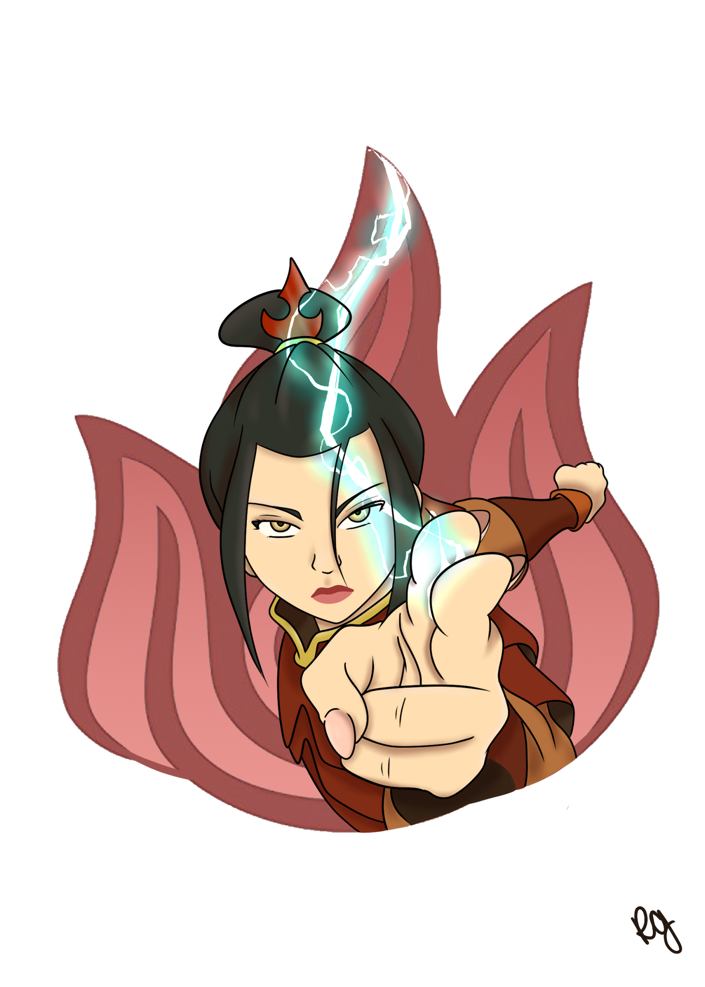 Azula Digital Print