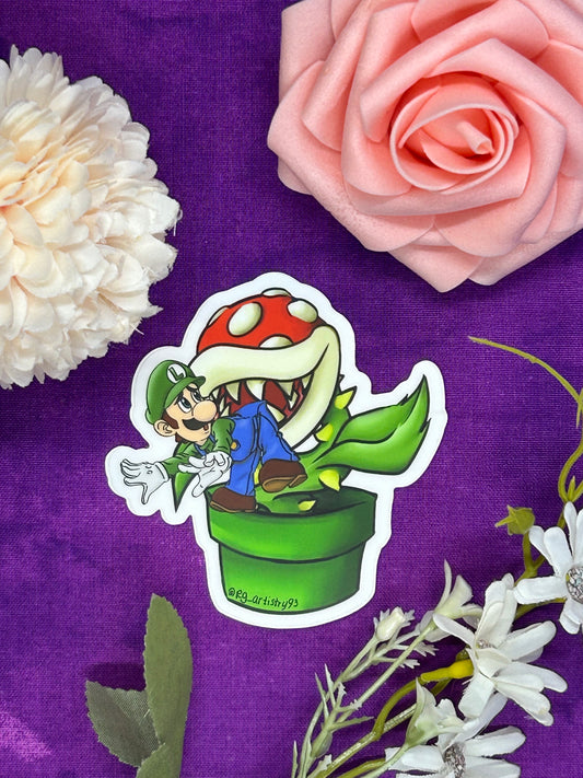 Luigi Sticker