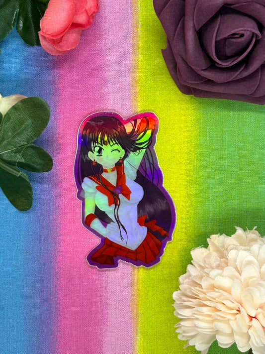 Sailor Mars Sticker