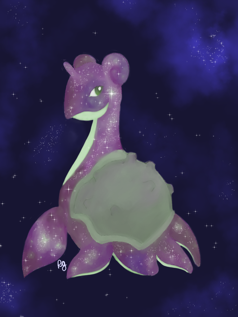 Shiny Galaxy Lapras